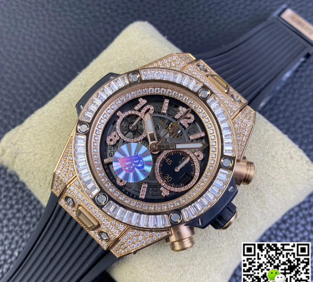 Hublot BIG BANG Unico 421.OX.1180.RX.0904 BB Factory 1:1 Best Edition Replica Watch Black Strap